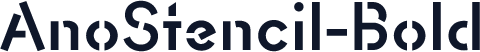 AnoStencil-Bold