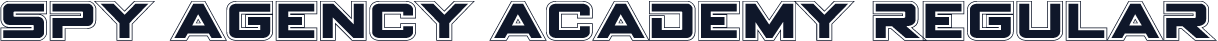 Spy Agency Academy Regular