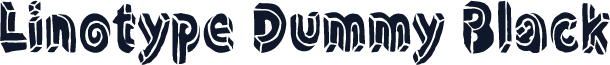 Linotype Dummy Black