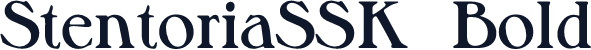 StentoriaSSK  Bold
