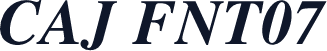CAJ FNT07