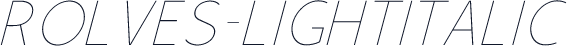 Rolves-LightItalic