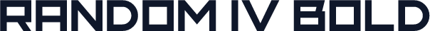 Random IV Bold