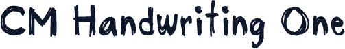 CM Handwriting One