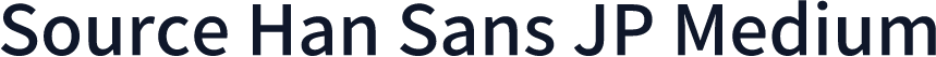 Source Han Sans JP Medium