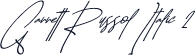 Garrett Russol Italic 2