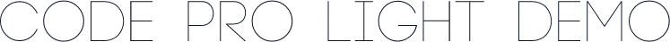 Code-Pro-Light-Demo
