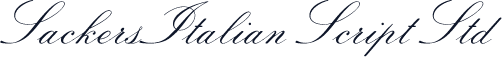 SackersItalianScriptStd