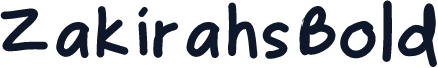 ZakirahsBold