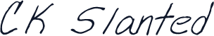 CK Slanted