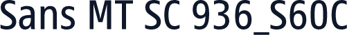 Sans MT SC 936_S60C