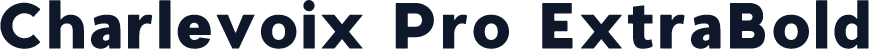 Charlevoix Pro ExtraBold