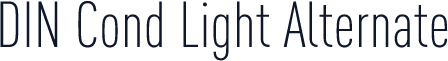DIN Cond Light Alternate