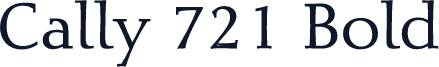 Cally 721 Bold