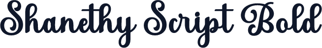 Shanethy Script Bold