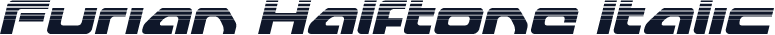 Furian Halftone Italic