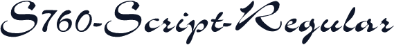 S760-Script-Regular