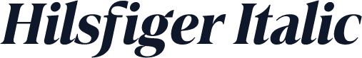 Hilsfiger Italic