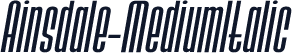 Ainsdale-MediumItalic