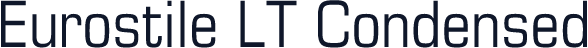 Eurostile LT Condensed