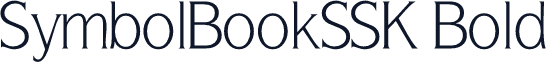 SymbolBookSSK Bold