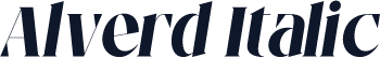Alverd Italic