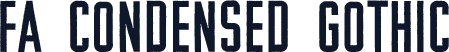 FA Condensed Gothic