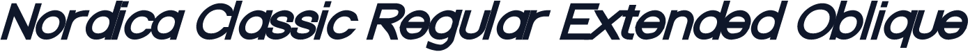 Nordica Classic Regular Extended Oblique