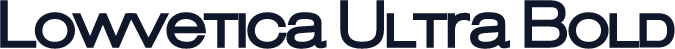 Lowvetica Ultra Bold