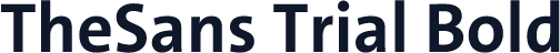 TheSans Trial Bold