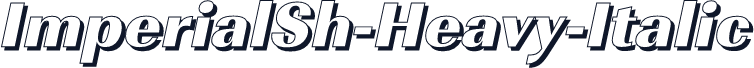 ImperialSh-Heavy-Italic