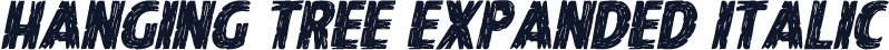 Hanging Tree Expanded Italic