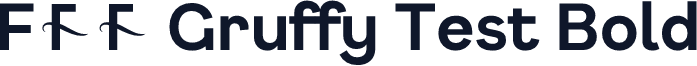 F37 Gruffy Test Bold