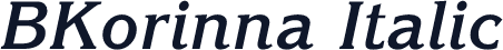 BKorinna Italic