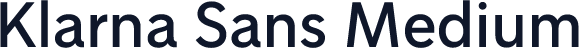 Klarna Sans Medium