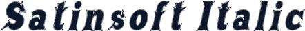 Satinsoft Italic