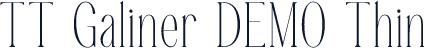 TT Galiner DEMO Thin