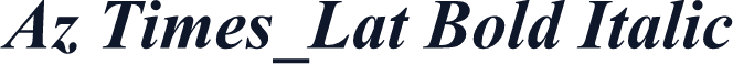 Az Times_Lat Bold Italic