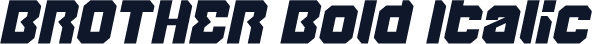 BROTHER Bold Italic
