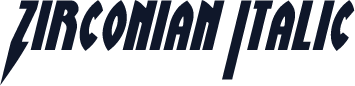 Zirconian Italic