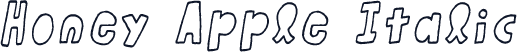 Honey Apple Italic
