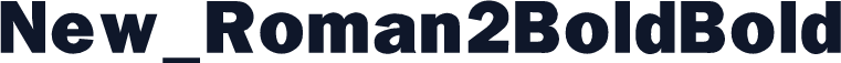 New_Roman2BoldBold