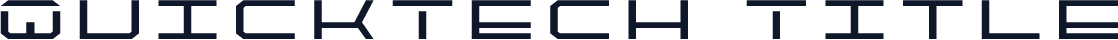 QuickTech Title