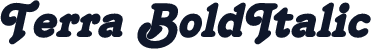 Terra BoldItalic