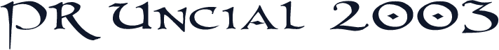 PR Uncial 2003