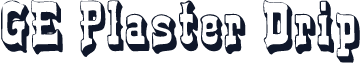 GE Plaster Drip