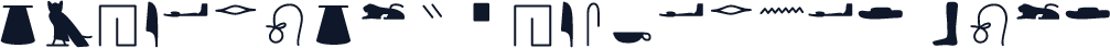 GMHieroglyphicKerned Bold