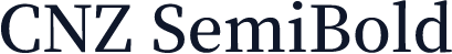 CNZ SemiBold