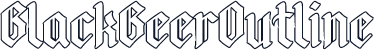 BlackBeerOutline