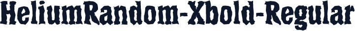 HeliumRandom-Xbold-Regular